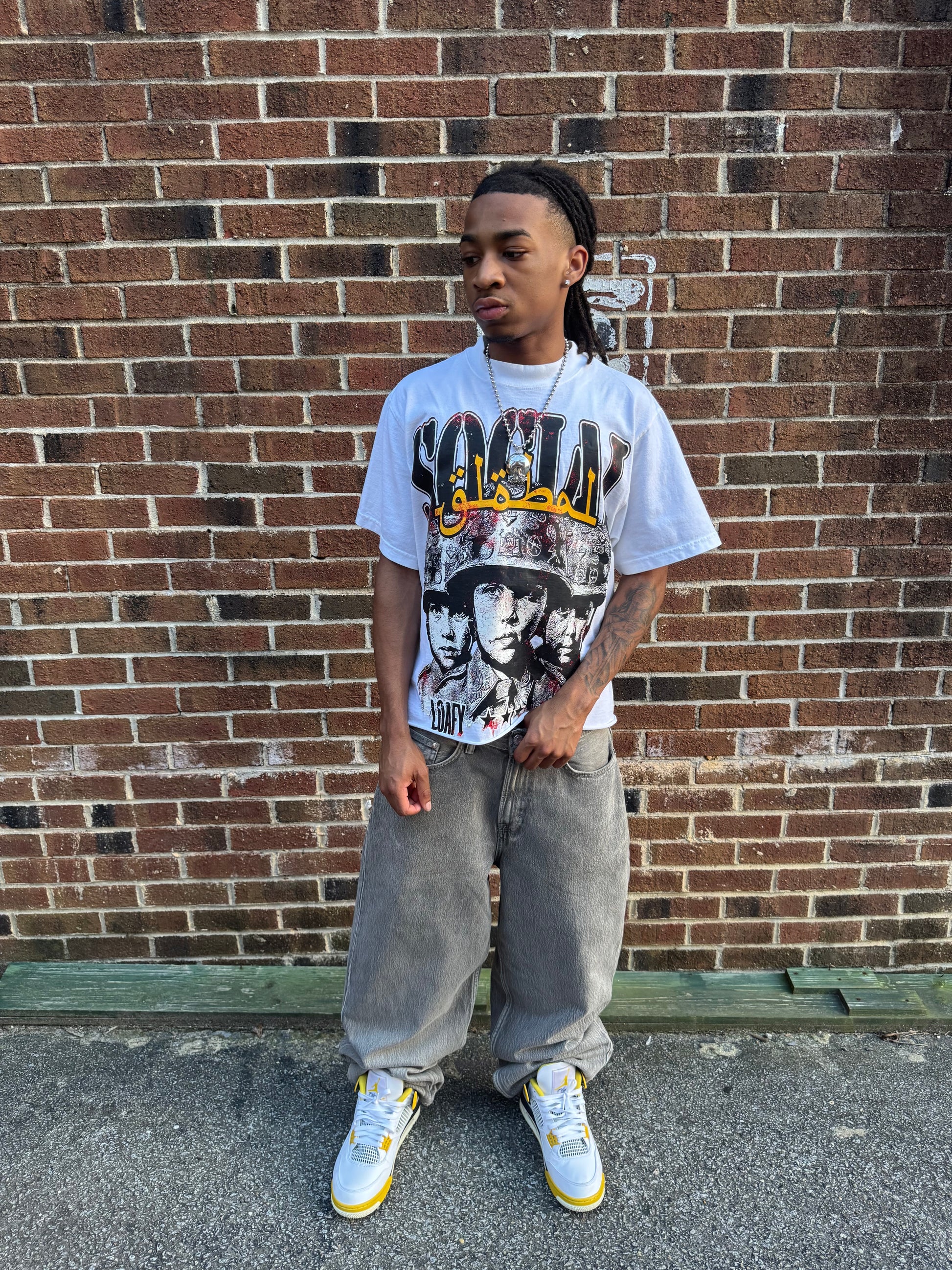 Social Cropped tee