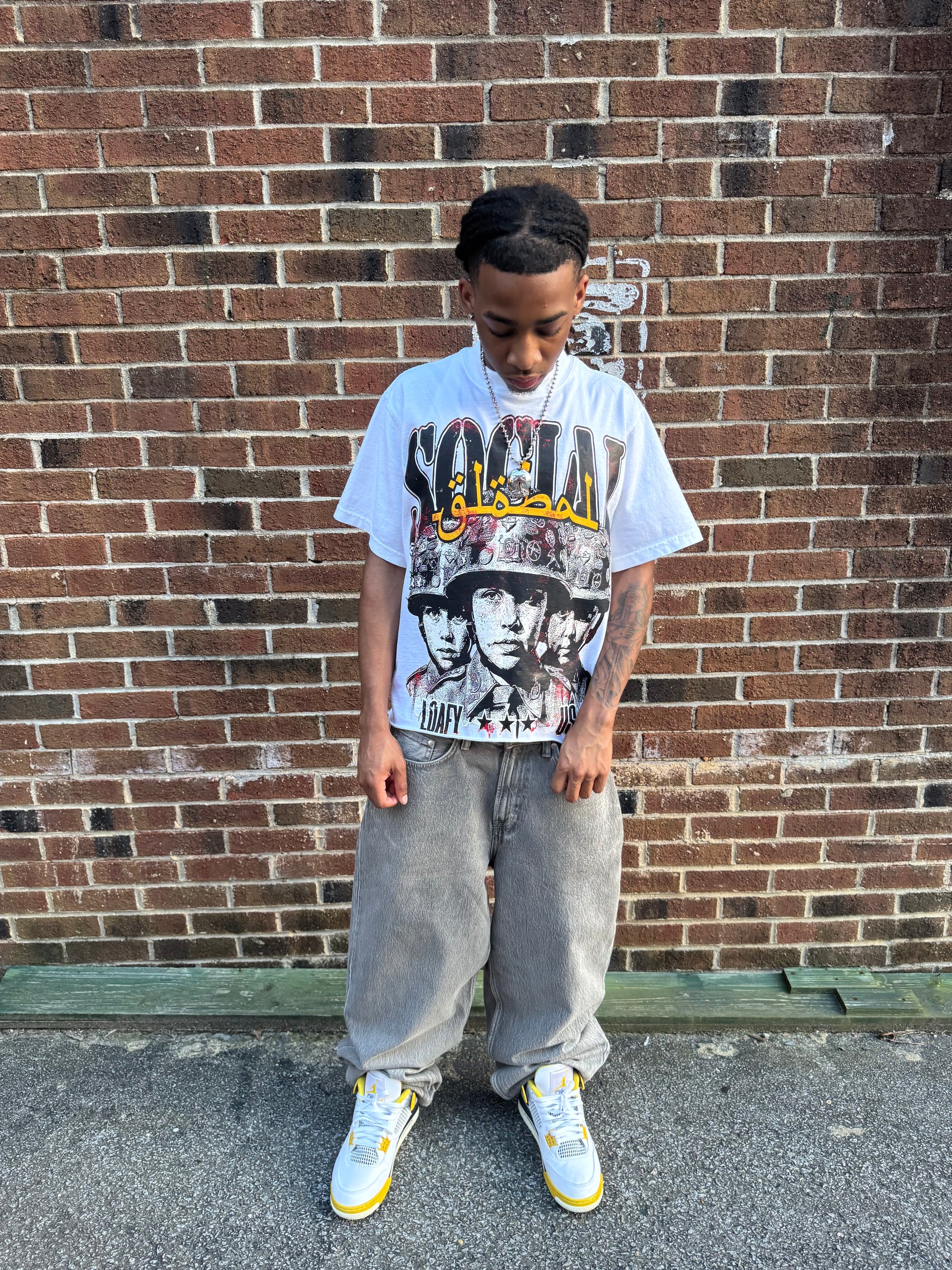 Social Cropped tee